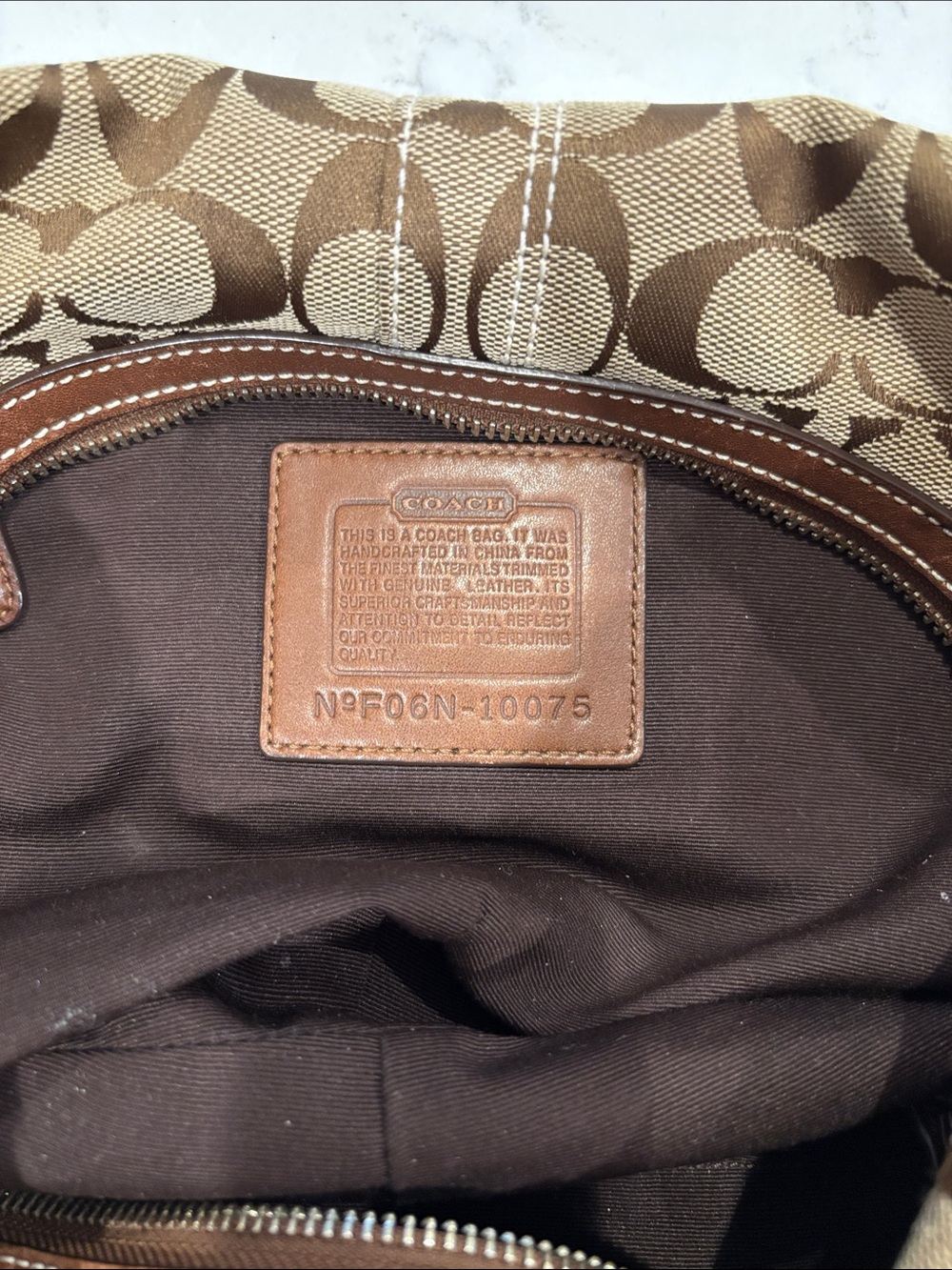 Y2K Vintage Coach Soho Signature Hobo Shoulder Bag - Picture 4 of 4